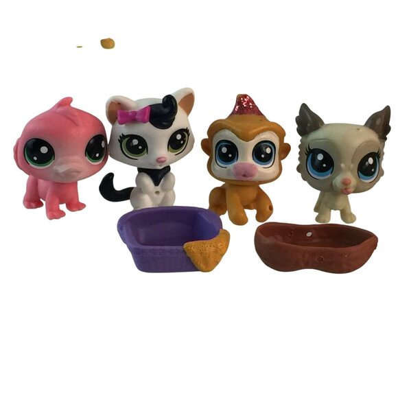 Littlest Pet Shop LPS Mini Figures & Accessories 50+ Pc Lot Micro No Duplicates - Picture 9 of 11
